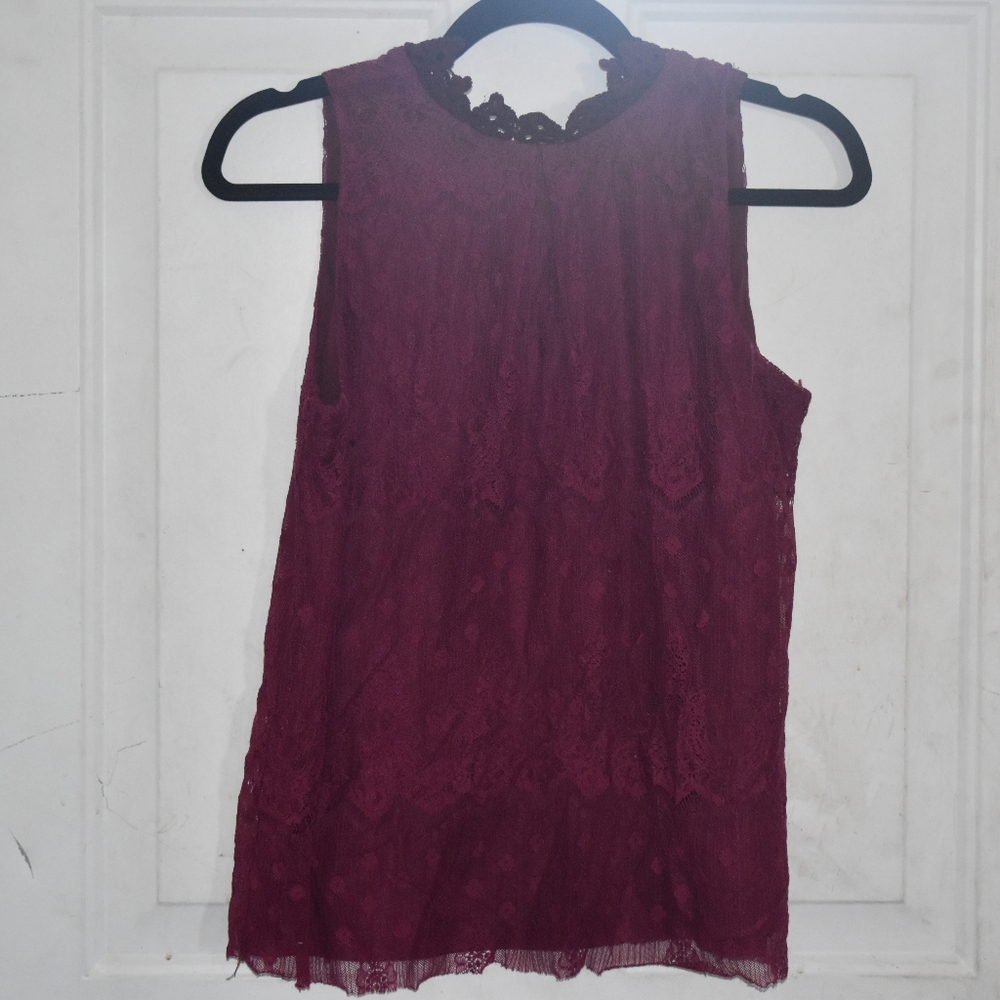 Purple tank